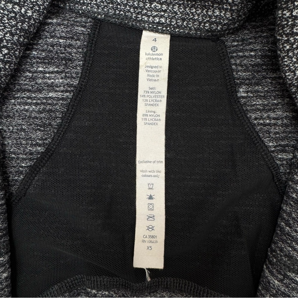 Lululemon Define Jacket Gray/Dark Gray Melange Luon Full Zip Sz 4 - Picture 11 of 15